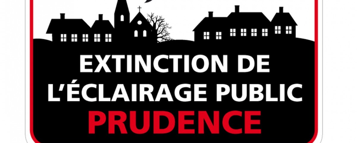 EXTINCTION DE L'ECLAIRAGE PUBLIC